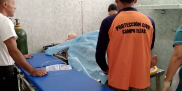 Septuagenario es arrollado por unos adolescentes en Campo Elías