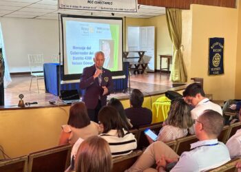120 años su fundación internacional: Rotary Boconó realizó formación especial