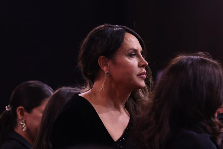 La actriz española Karla Sofia Gascon asiste a la 50ª ceremonia anual de Premios César celebrada en la sala de conciertos Olympia de París, Francia, el 28 de febrero de 2025. EFE/EPA/CHRISTOPHE PETIT TESSON