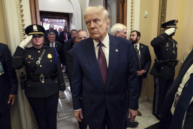 El presidente de Estados Unidos, Donald Trump, en una fotografía de archivo. EFE/WIN MCNAMEE