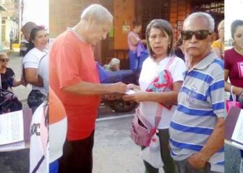 Recogen firmas en apoyo a la creación del Instituto de las Personas con Discapacidad de Motatán