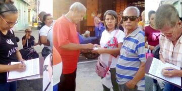 Recogen firmas en apoyo a la creación del Instituto de las Personas con Discapacidad de Motatán