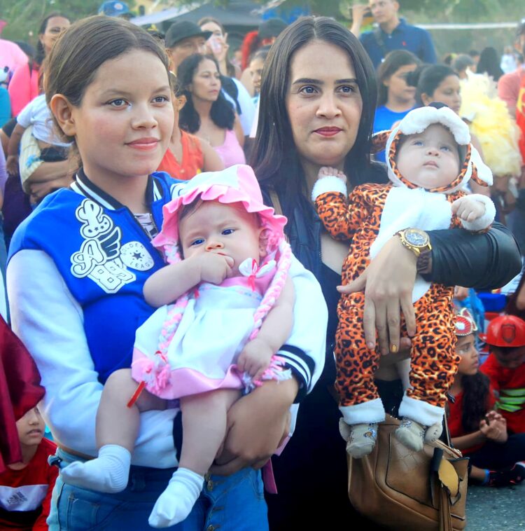 El cumplimiento de esta fiesta del Rey Momo “Carnavales en Familia” fue un derroche de ternura, alegría (Fotos Cortesía de Luis Huz)