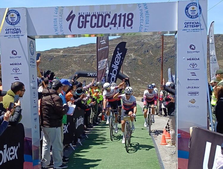 Mérida es récord Guinness en ciclismo