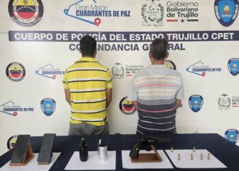 Detenidos dos miembros del G.E.D.O «Junior Pantaleta» en Motatán: Se incautan armas y municiones de guerra