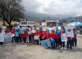 Preescolar «Las Esperanzas» de Boconó celebra el Día del agua