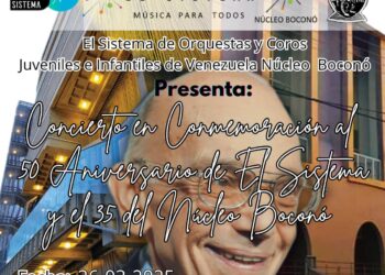 Sistema de orquestas del núcleo Boconó realiza concierto por su aniversario