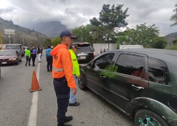 Funcionarios de Boconó activos en el operativo «Carnavales seguros 2025»