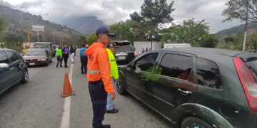 Funcionarios de Boconó activos en el operativo «Carnavales seguros 2025»