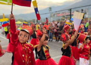 Más de dos mil niños estuvieron en escena en el desfile infantil del Carnaval de Boconó