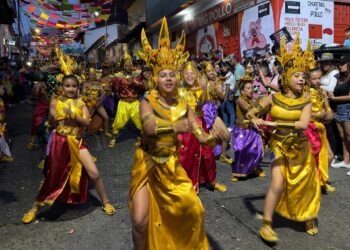 Más de 4 mil personas en escena estuvieron en el desfile de carrozas y comparsas del Carnaval de Boconó