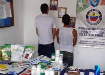 Policía del estado detiene sujetos por hurto y porte ilícito de arma de fuego