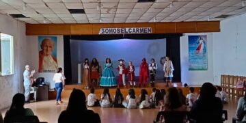 Compañía municipal de teatro de Boconó se presentó ante los Serafines