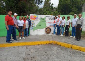 Rotary Club apertura mural con temática histórica en Boconó
