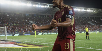 1-0. Rondón pone a Venezuela en puesto de repesca