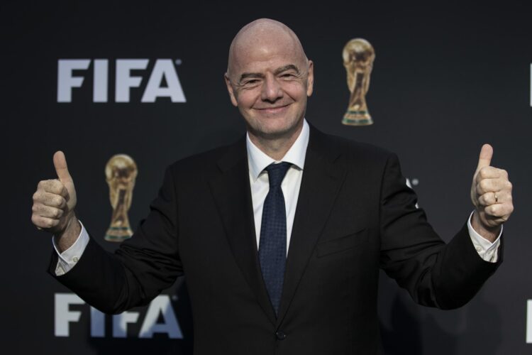 El presidente de la FIFA, Gianni Infantino. EFE/ETIENNE LAURENT