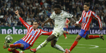 Giménez, Rudiger, Camavinga, Modric, Correa, Tchouameni y Endrick, apercibidos