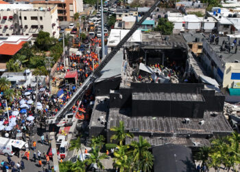 Se incrementan a 124 los muertos en el accidente de la discoteca Jet Set en Santo Domingo