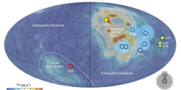 Científicos chinos descubren un manto más seco en la cara oculta de la Luna