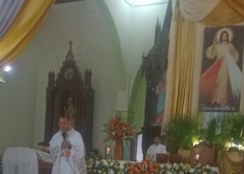 Cinco celebraciones eucarísticas en la fiesta de la Divina Misericordia en Betijoque