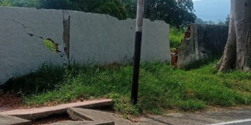 Severos daños tiene la barda perimetral del Cementerio de Betijoque