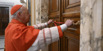 Los apartamentos pontificios, sellados tras la muerte del papa