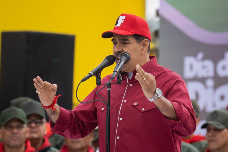 Fotografía de archivo del líder chavista Nicolás Maduro. EFE/ Rayner Peña R