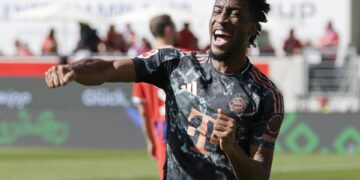 0-4. El Bayern no siente la resaca de la Liga de Campeones y aniquila al Heidenheim