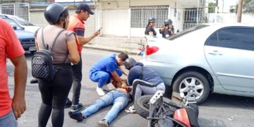 Trujillo | Dos lesionados deja accidente de moto en Valera