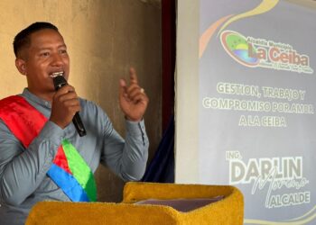 Alcalde Darlin Moreno rindió cuentas de su gestión 2024 al frente del municipio La Ceiba