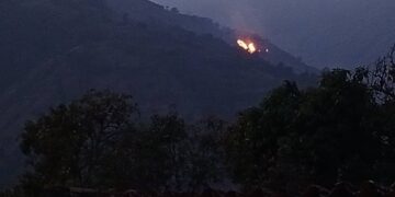Tres incendios forestales se registraron el pasado fin de semana en Boconó