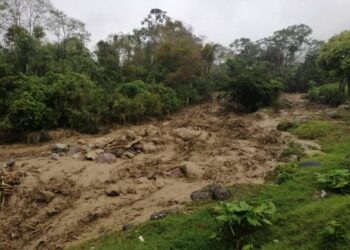Boconó | Reportan crecida en la quebrada Los Malabares