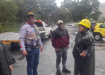 15 familias son desalojadas por lluvias en Boconó y varias vías de acceso permanecen obstruidas