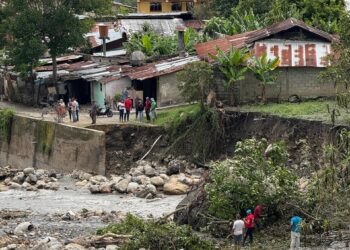 Familias con pérdidas totales por lluvias en Boconó recibirán kits de viviendas