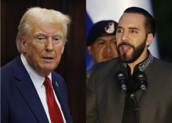 Nayib Bukele aterriza en EE.UU., donde el lunes se reunirá con Donald Trump