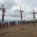 Exitoso Viacrucis Viviente de San Genaro hacia la montaña