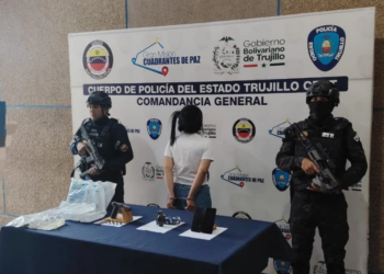 Cuerpos de seguridad detienen a alias «La Fresa» pareja del líder de la banda de «El Cagón»