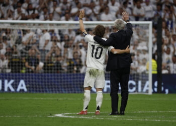 Modric y Ancelotti, un adiós de leyenda