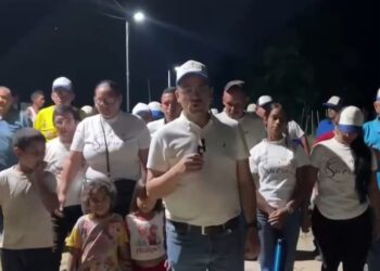 Trujillo | Instalado alumbrado público en Nueva Bandera de Sucre