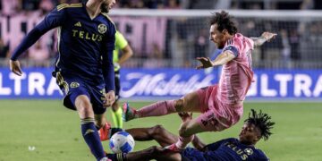 1-3. Messi y el Inter Miami se estrellan ante Vancouver en la Copa de Campeones de la Concacaf