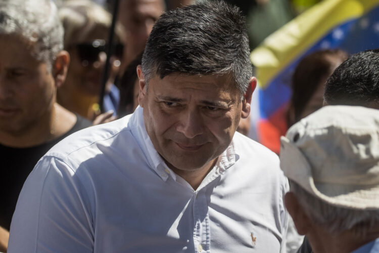 El opositor venezolano Freddy Superlano en una foto de archivo. EFE/ Miguel Gutiérrez