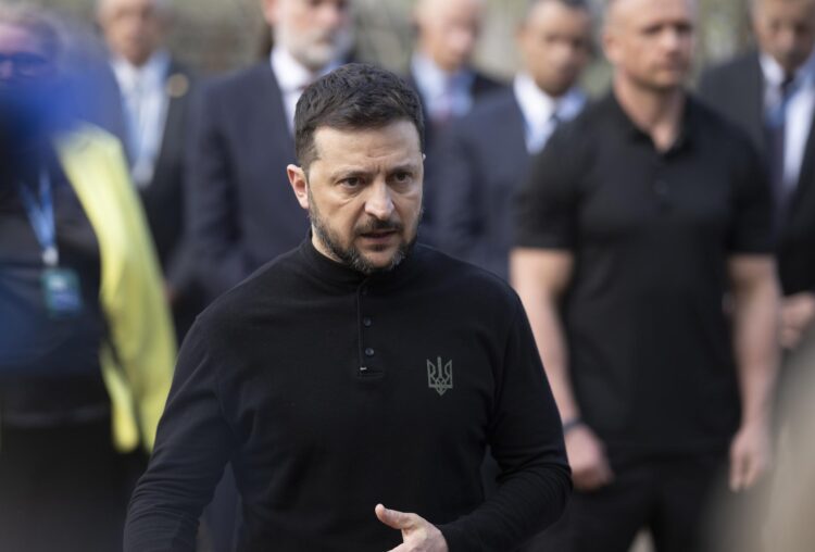 El presidente ucraniano, Volodímir Zelenski, en una imagen reciente. EFE/EPA/STRINGER