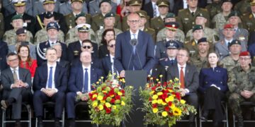 Merz advierte a quienes desafíen a la OTAN que cada pulgada de terreno será defendida