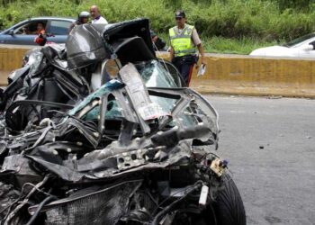 122 muertos en accidentes de tránsito en Venezuela durante abril
