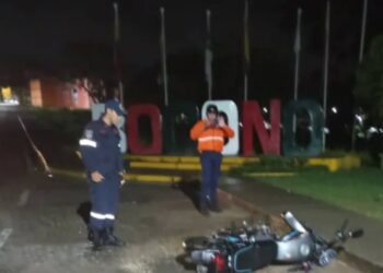 Muere hombre por derrape de moto en Boconó