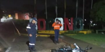 Muere hombre por derrape de moto en Boconó