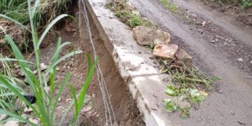 Emergencia vial en Urdaneta: 200 familias en riesgo de quedar incomunicadas por socavamiento de carretera rural