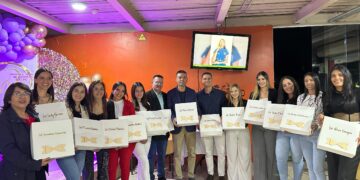 Estudiantes de odontología en Boconó revelan logo de la primera promoción