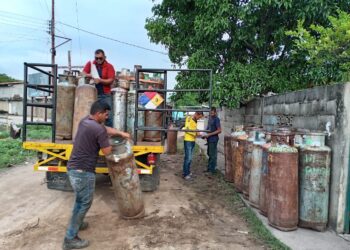 Trujillo | Plan especial de llenado de GLP realizan en municipio Candelaria