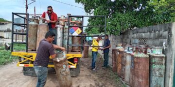 Trujillo | Plan especial de llenado de GLP realizan en municipio Candelaria
